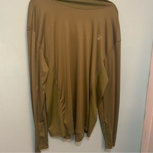 Southern Legends Gorpcore XL Green Reglan Long Sleeve Crew Neck Stretchy Hoodie